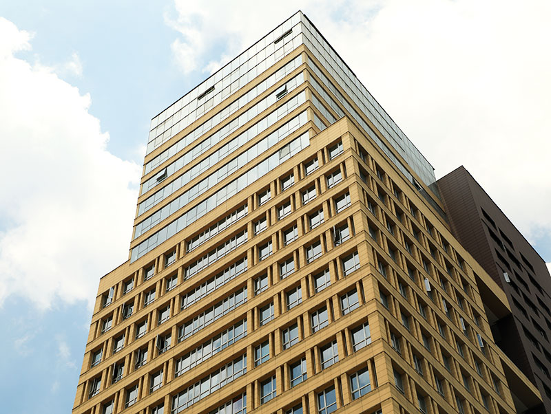 テラコッタファサード建築